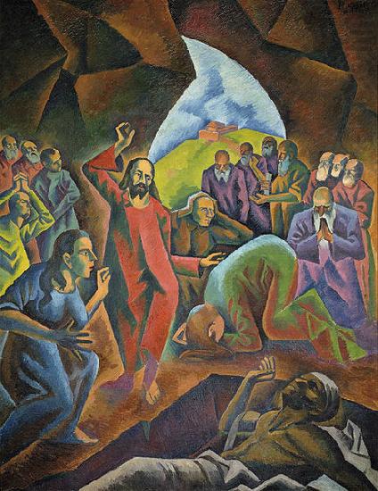 The Raising of Lazarus, Bohumil Kubista